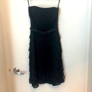 Strapless dress by White House Black Market